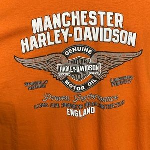 Manchester Harley Davidson T-Shirt.